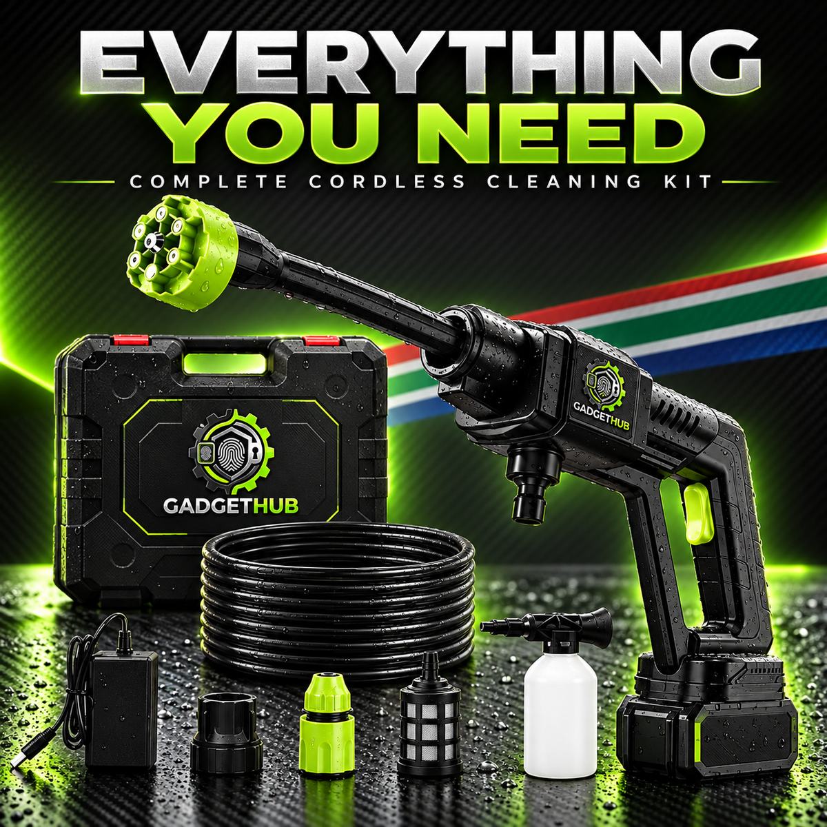 The Gadget Hub™ Cordless Pressure Washer