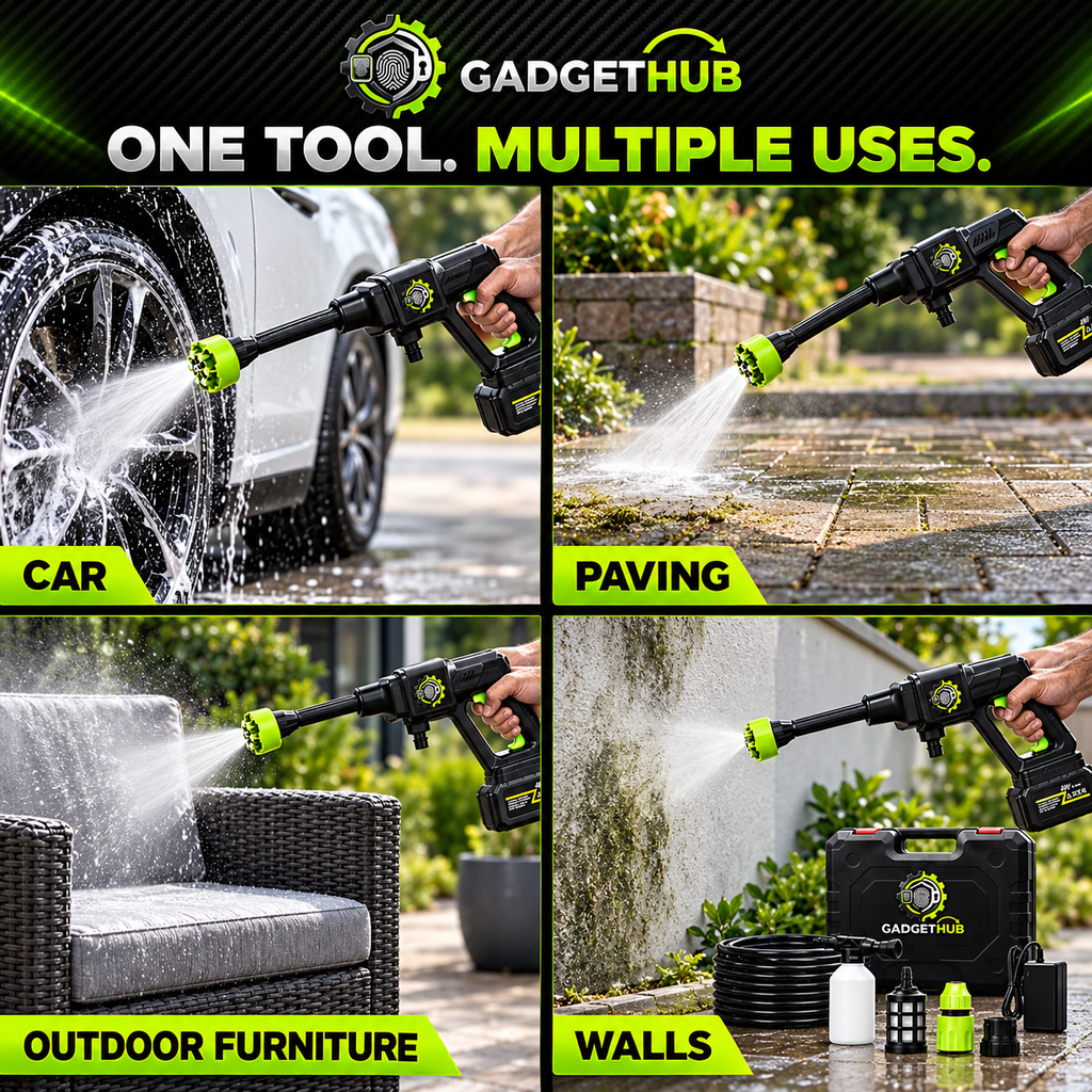 The Gadget Hub™ Cordless Pressure Washer